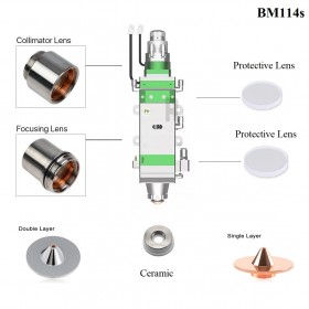 Phụ kiện đầu cắt laser BM114s