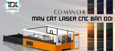 Máy cắt Fiber Laser cnc bàn đôi - Toàn Đắc Lộc