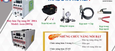 Máy Hàn Hàn Quốc - Máy Hàn Tig Asea Korea