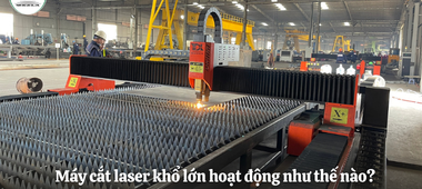Máy cắt laser khổ lớn hoạt động như thế nào? Nguyên lý chi tiết 2026