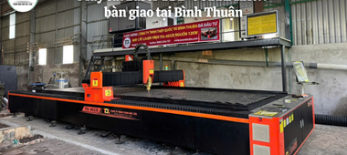 Máy cắt laser TDL-6022E 12kW bàn giao tại Bình Thuận cho doanh nghiệp cơ khí | TDL Laser