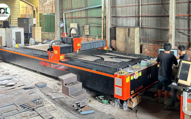 Máy cắt Laser Made in Vietnam bàn giao Campuchia | Công Nghệ Việt Vươn Tầm Khu Vực - Khẳng định chất lượng Quốc tế