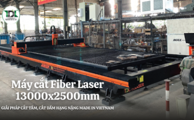 Máy cắt Laser 13000x2500mm – Giải pháp cắt tấm, cắt dầm hạng nặng