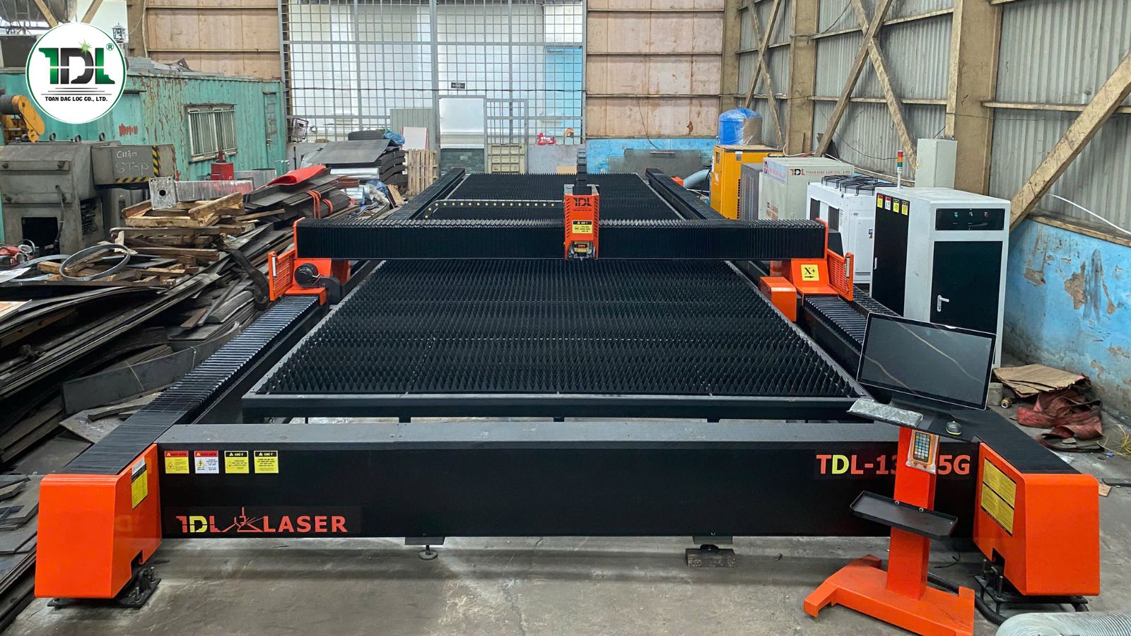 10 dự án máy cắt laser khổ lớn tiêu biểu, thể hiện các giải pháp gia công công nghiệp của TDL Laser