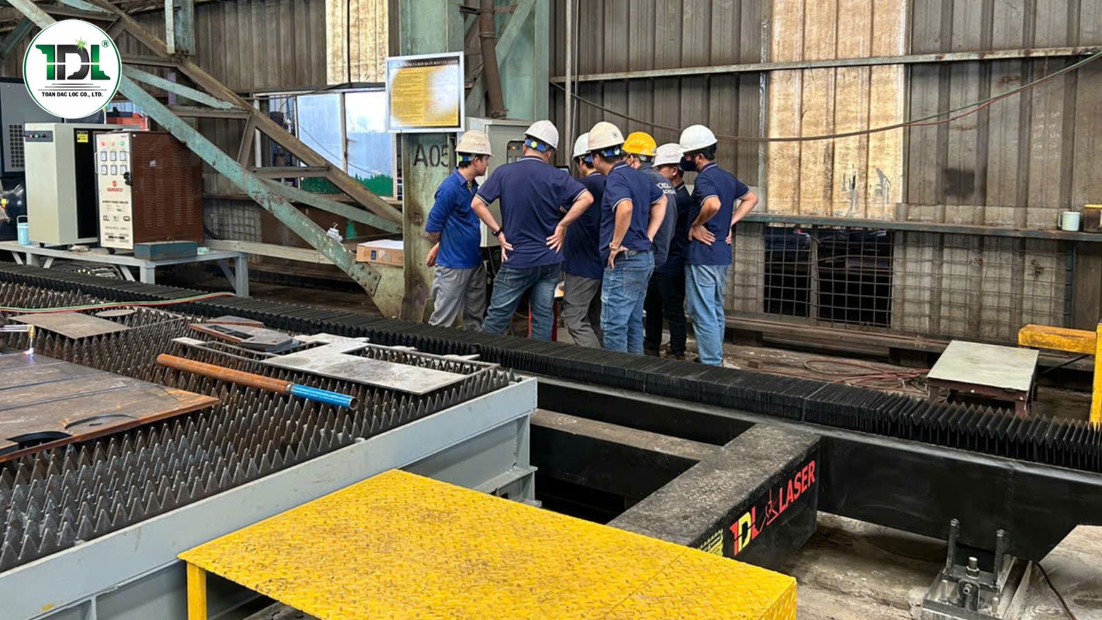 TDL Laser sản xuất máy cắt laser khổ lớn tại nhà máy hơn 5.000m² ở Long Hưng, Đồng Nai.