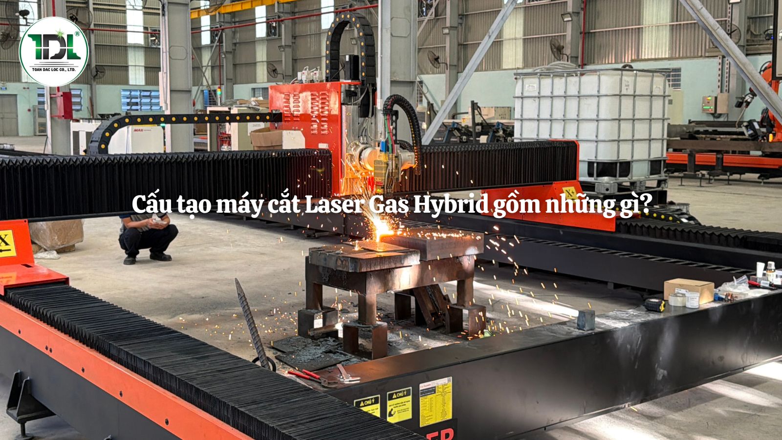 Cấu tạo máy cắt Laser Gas Hybrid