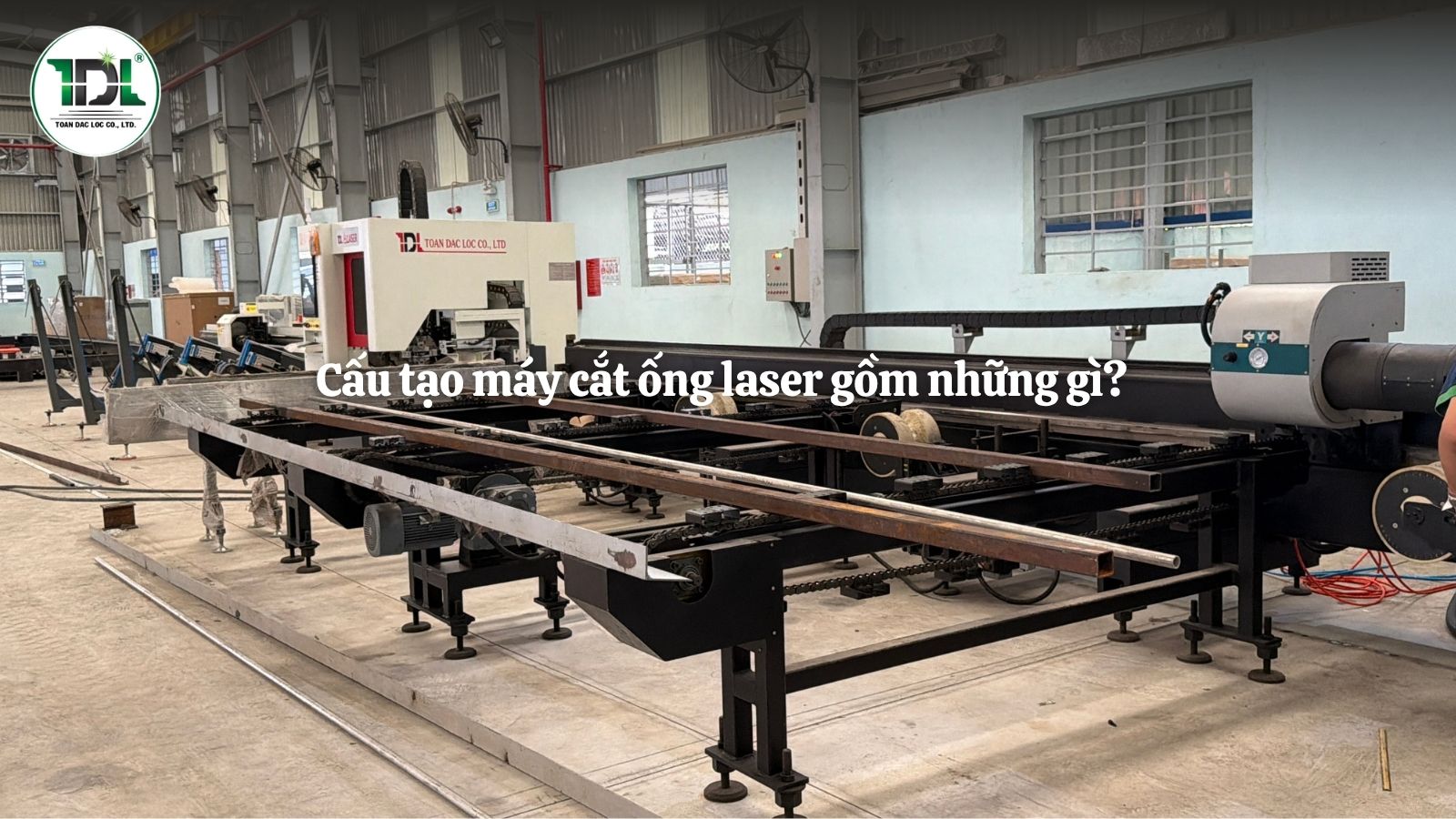cấu tạo máy cắt ống laser