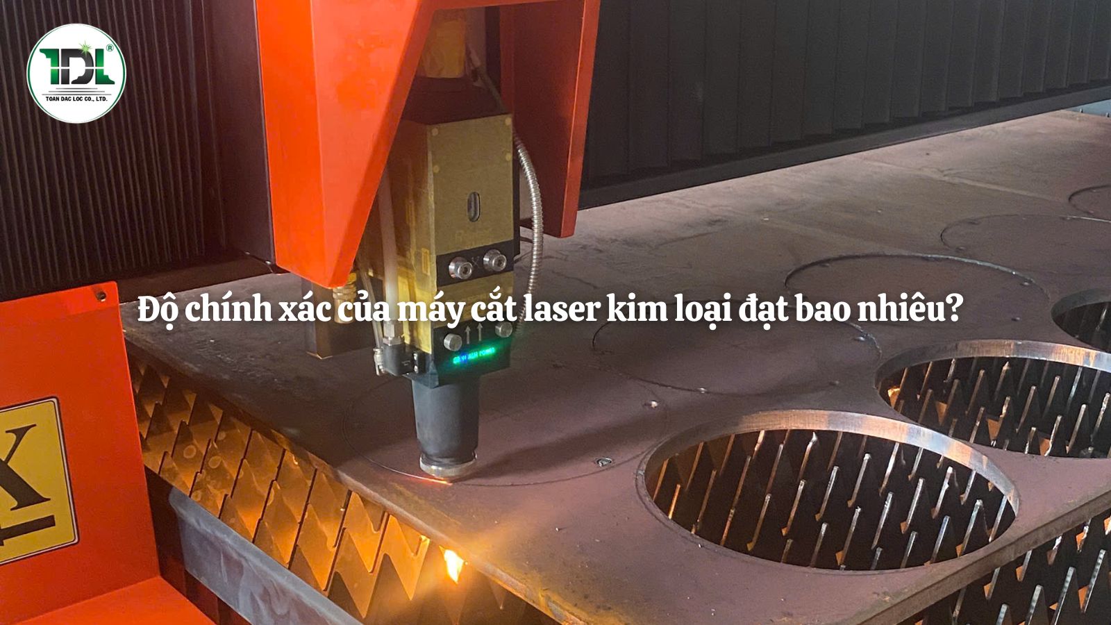 Máy cắt laser kim loại cho độ chính xác cao trong gia công chi tiết cơ khí