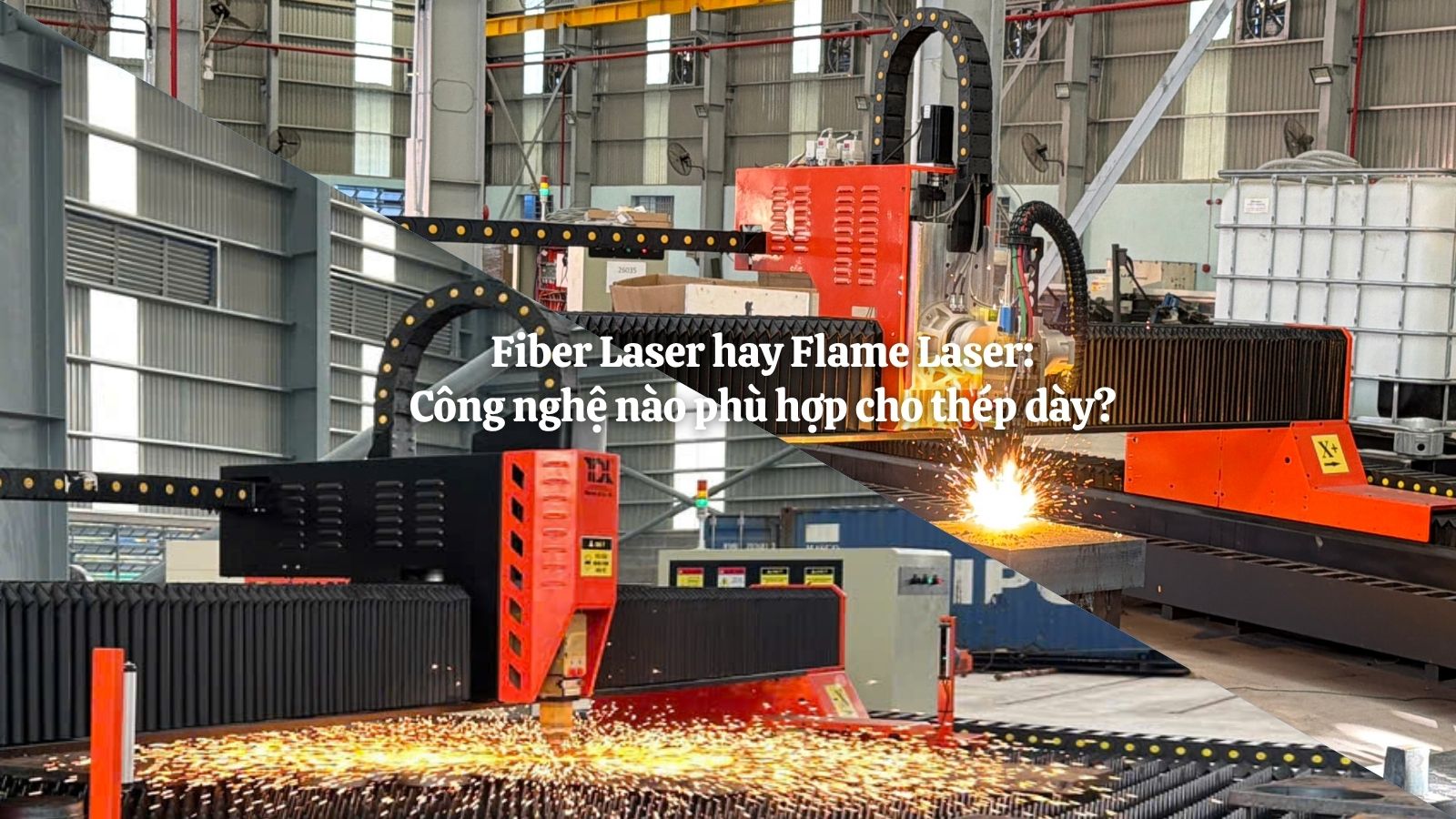công nghệ fiber laser hay flame laser