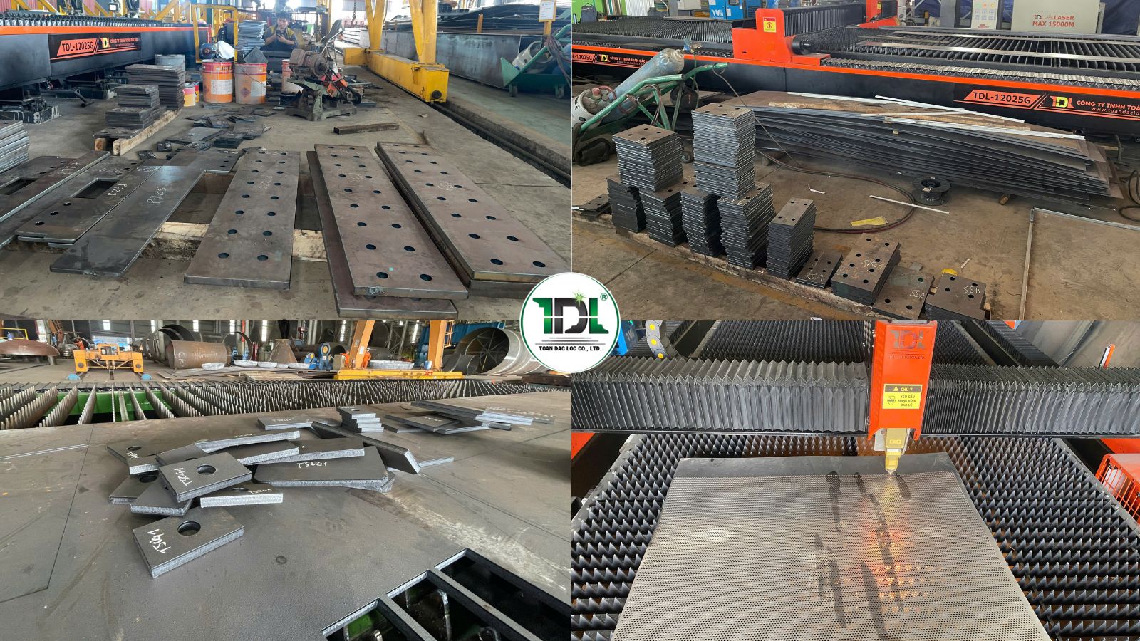 máy cắt laser kim loại đường cắt mịn đẹp