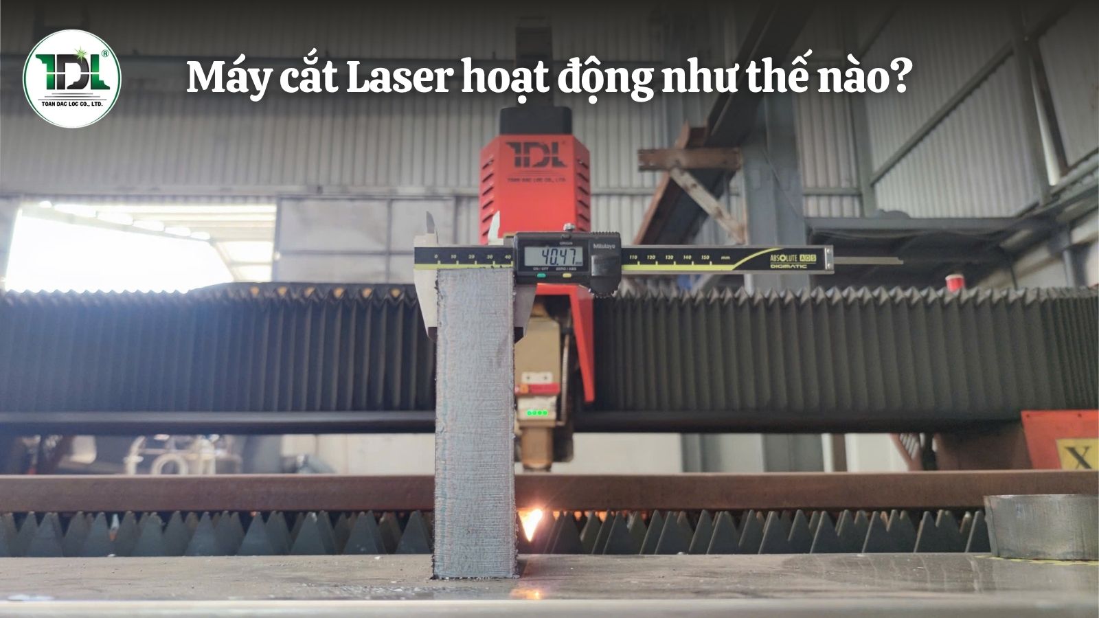 nguyên lý hoạt động máy cắt laser