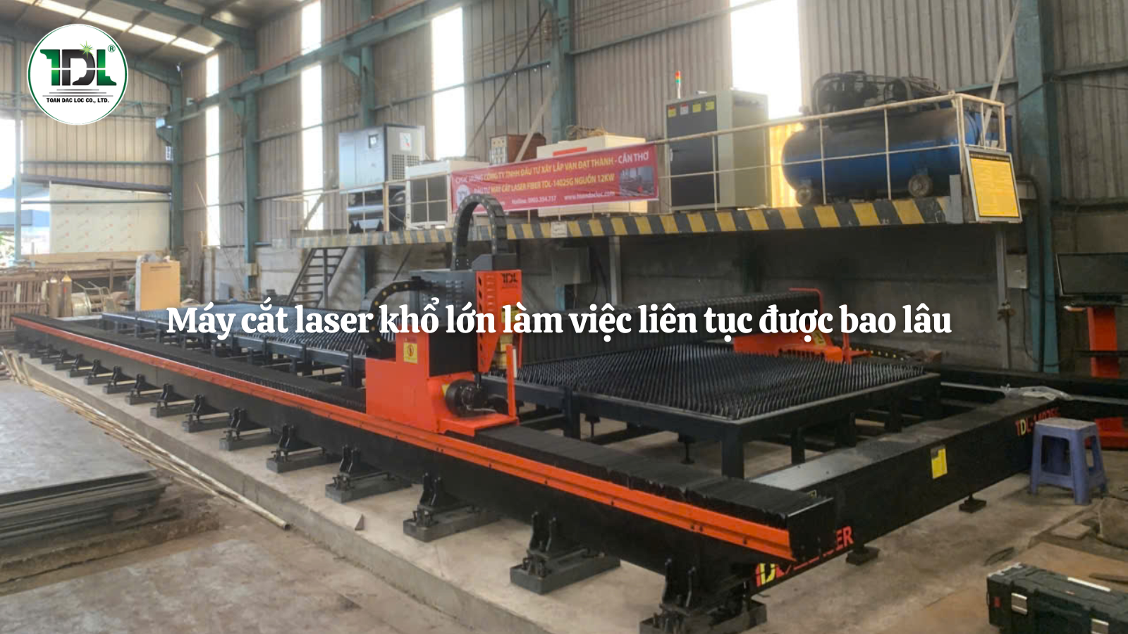 Máy cắt laser khổ lớn được thiết kế để đáp ứng nhu cầu sản xuất nhiều ca liên tục trong môi trường công nghiệp.