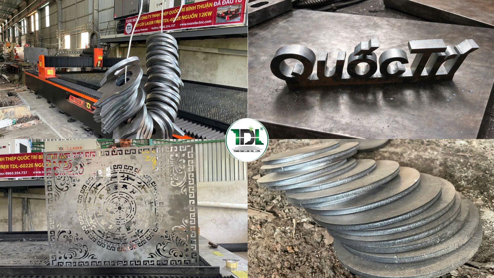 máy cắt laser kim loại đặt tại Bình Thuận