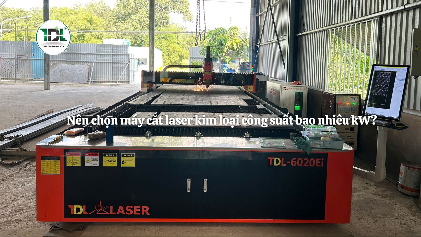 Nên chọn máy cắt laser kim loại công suất bao nhiêu kW?