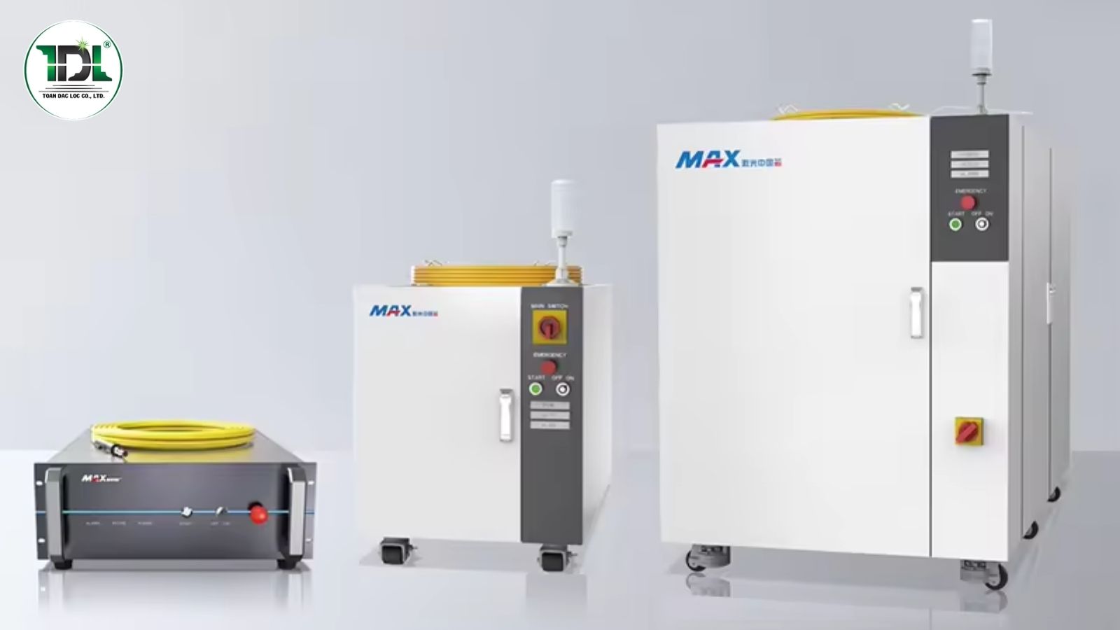 Nguồn laser công suất cao giúp tăng tốc độ cắt và nâng cao năng suất sản xuất.