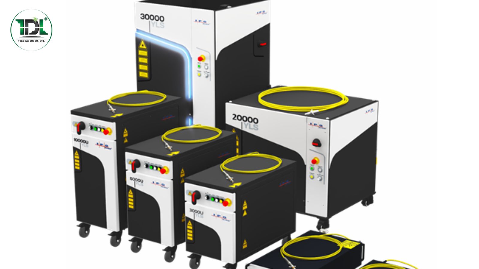 Nguồn Laser Fiber 60kW đáp ứng nhu cầu gia công kết cấu thép và công nghiệp nặng quy mô lớn. 