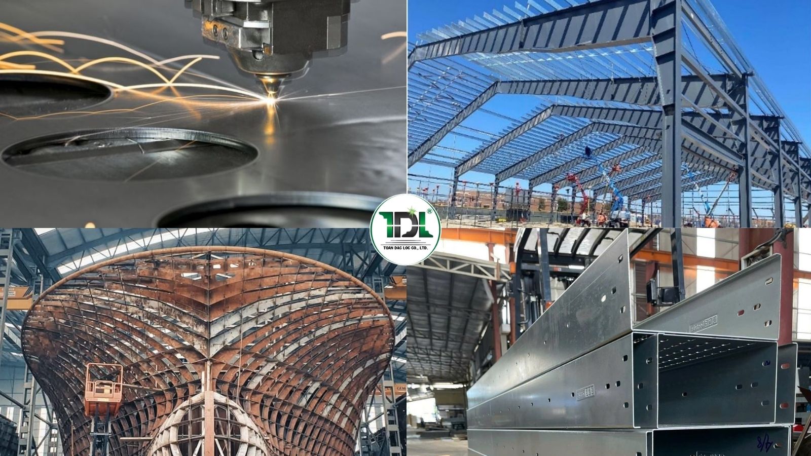 ứng dụng máy cắt laser khổ lớn trong cơ khí