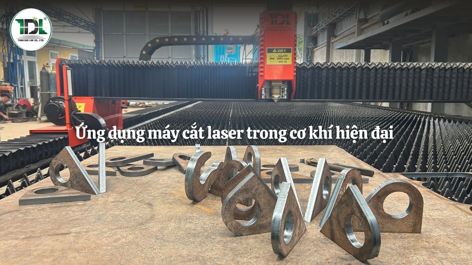 ứng dụng máy cắt laser trong cơ khí hiện đại